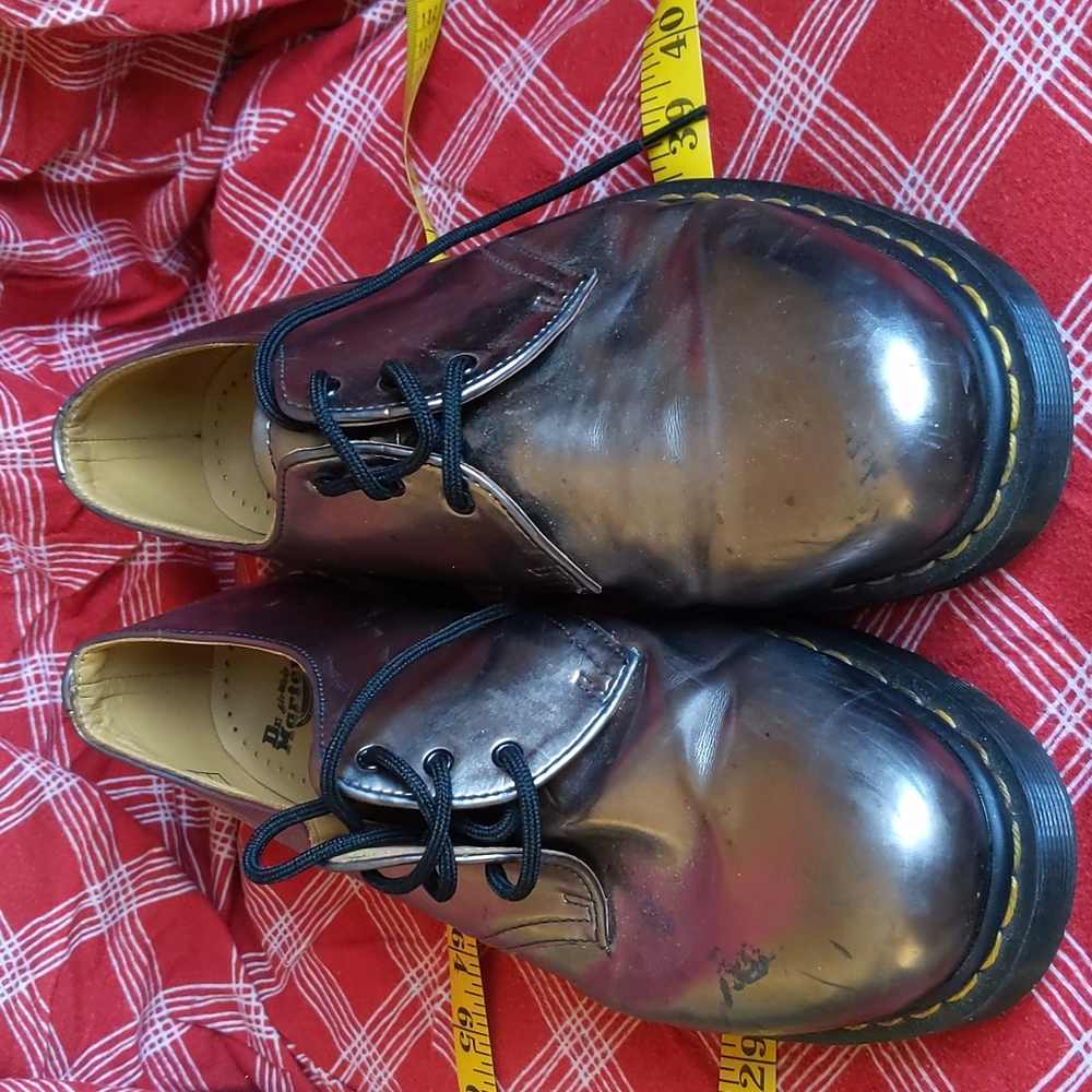 Dr. Martens Pewter Shoes